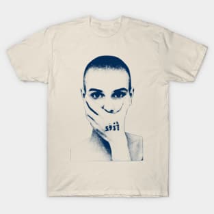 Sinead O'Connor - Blue Vintage T-Shirt